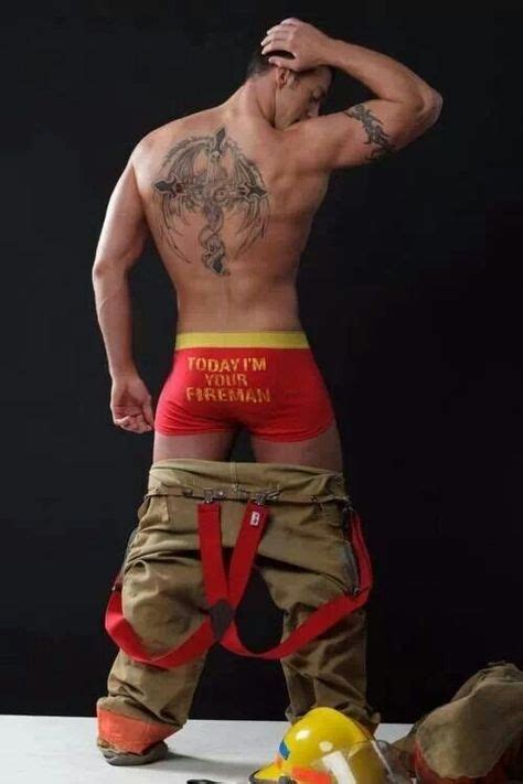 Fireman Stripper Hubba Hubba Sexy Hot Firefighters Men Sexy Men