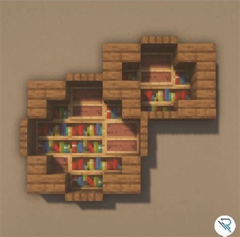 Minecraft Bookshelf Minecraft Designs Minecraft Interior Design