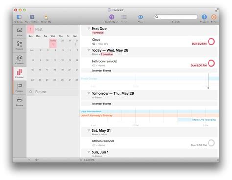 I love the reminder and everything in this app! Best todo apps for Mac: Omnifocus, Things, 2Do, and more ...