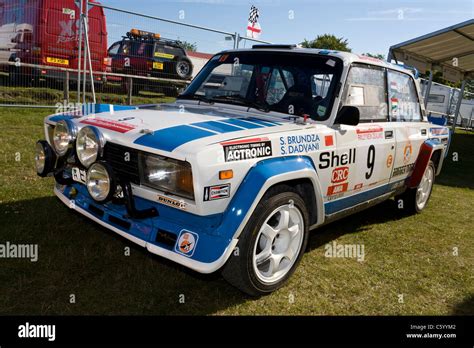 1985 Lada 2105 Vfts Rally Car In The Paddock At The 2011 Goodwood Stock