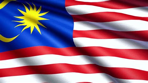 Looking at the malaysian flag that bears the official name jalur gemilang one could suppose that the design was influenced by the american star spangled banner. Flag Of Malaysia Or Jalur Gemilang (Malay For Stripes Of ...