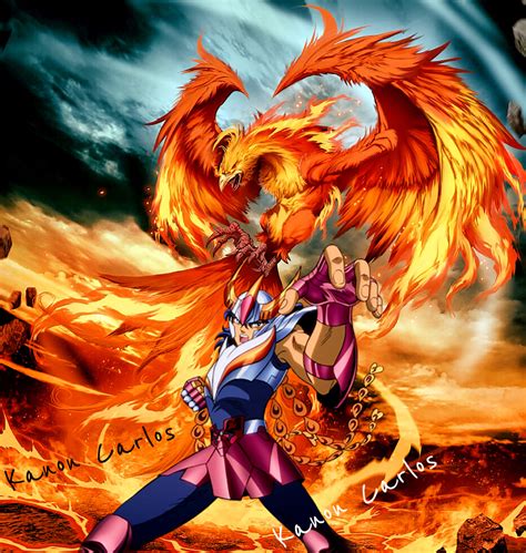 Fenix Saint Seiya Phoenix Wallpaper Phoenix Artwork Phoenix Art