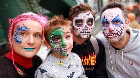 Vidéos De Halloween De Halloween De Swan Et Neo - MAQUILLAGES HALLOWEEN EN FAMILLE - Monstre, Clown tueur, Squelette