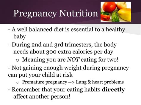 Ppt Nutrition During Pregnancy Powerpoint Presentation Free Download Id2600675