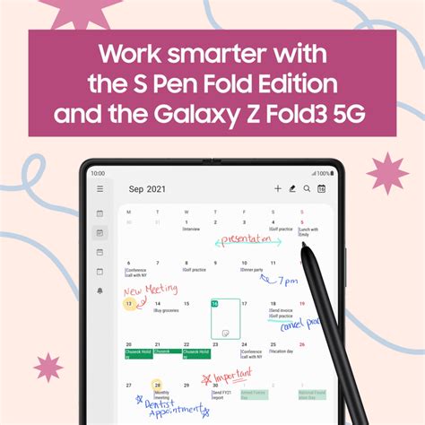 Infographic Work Smarter With The S Pen Fold Edition And The Galaxy Z