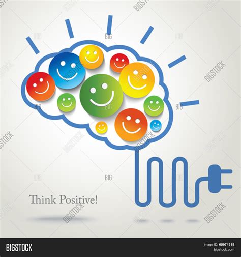 Positive Thinking Vector And Photo Free Trial Bigstock