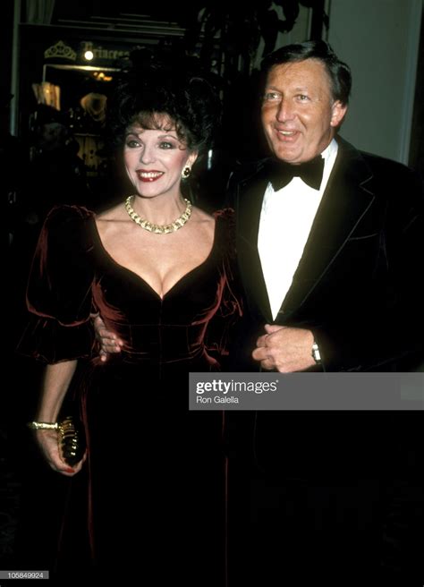 News Photo Joan Collins And Husband Ron Kass During 39th Joan