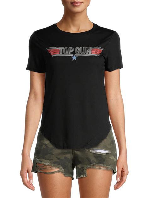 Top Gun Juniors Scoop Neck T Shirt