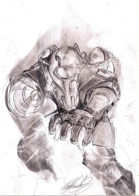 Bioshock 2 Subject Delta Fan Art By Ominouswhite On Deviantart