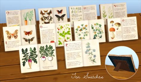 My Sims 4 Blog Botany Books Clutter By Martine