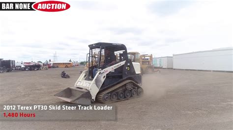 2012 Terex Pt30 Skid Steer Track Loader Youtube