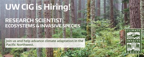 Job Research Scientist Uw Climate Impacts Group Seattle Wa