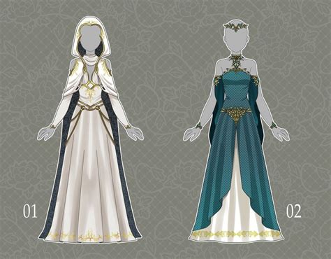 Open 12 Adoptable Fantasy Outfit 05 By Rosariy Outfits
