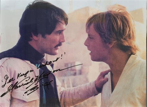 Star Wars Actor Garrick Hagon Signed 10x8 Colour Photograph Pictured