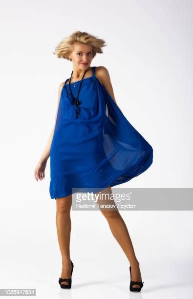 Blue And White High Heels Photos And Premium High Res Pictures Getty Images