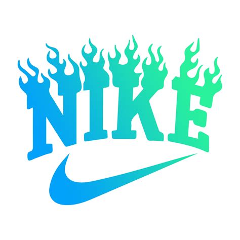 Nike Swoosh Flam Design Nike Logo Svg Png Pdf Eps Dxf Etsy