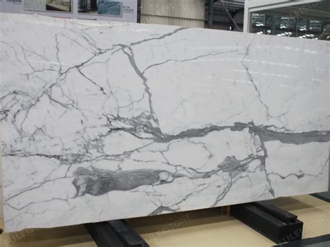 Italy Bianco Statuario Marble Slab And Tiles Fulei Stone