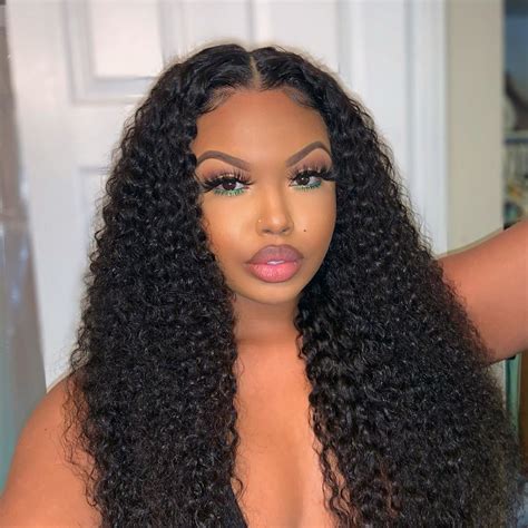 Tinashe Hair Lace Front Wig 180 Density Curly Hair Lace Front Human