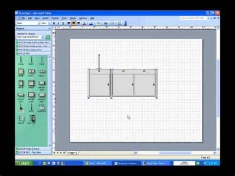 This is it industry visio collections for it team easier to download. how use visio shape front elevation view youtube kitchen ...