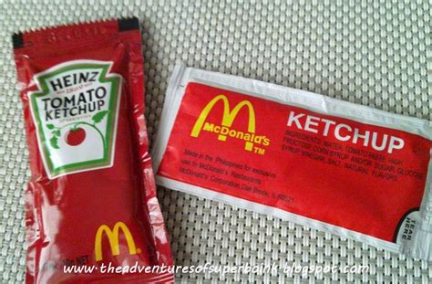 Mcdonalds Ketchup Now And Then