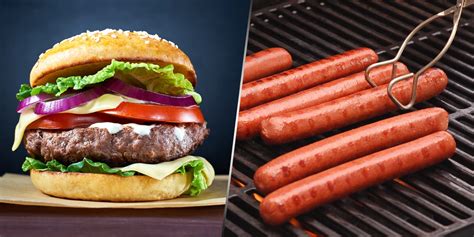 Which Is Healthier A Hot Dog Or Hamburger