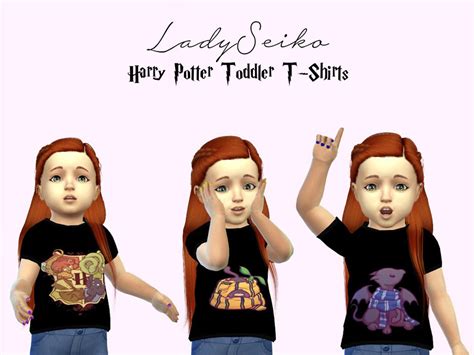 The Sims Resource Harry Potter Toddler T Shirts Mesh Needed