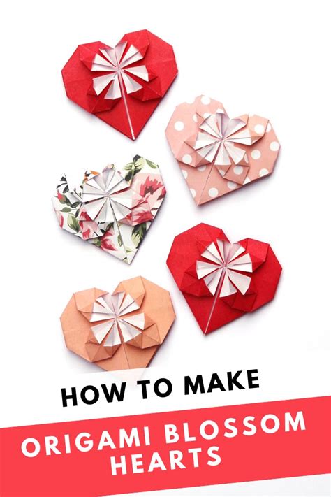 How To Make Origami Blossom Hearts — Gathering Beauty