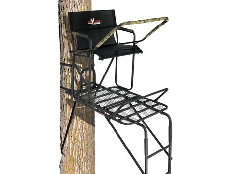 Big Game The Maxim Single Ladder Treestand Steel