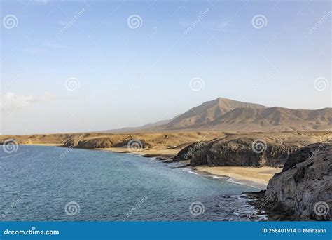 Beautiful Papagayo Coast Canarian Islands Royalty Free Stock Photo