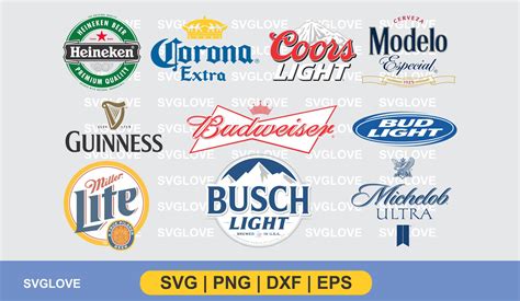 Beer Brand Logo Svg Bundle Gravectory