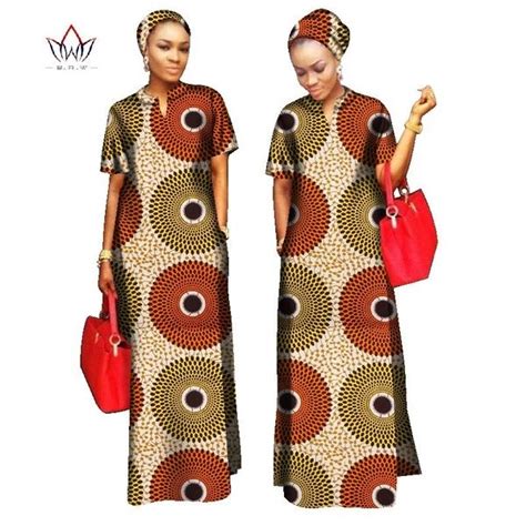 African Styles Clothing Women Riche Bazin Straight 100 Cotton Material Free Head Scarf Lady