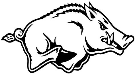 Free Arkansas Razorback Stencil, Download Free Clip Art, Free Clip Art on Clipart Library