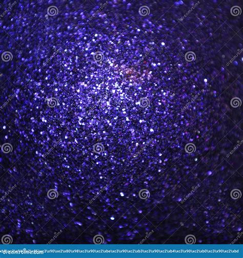 Small Glitter Of Blue Glitter Close Up Stock Image Image Of Light