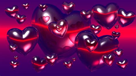 Red Hearts Hd Wallpaper Background Image 1920x1080