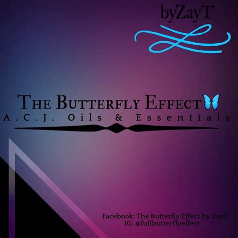 The Butterfly Effect By Zayt