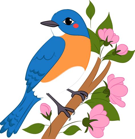 Blue Bird Bird Clipart Pngcartoon Bird Png Free Transparent Png Sexiz Pix