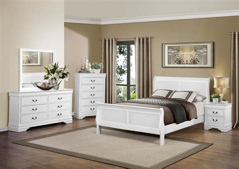 Take a look at our offerings on our website and request information on your favorite pieces. White Sleigh Bed Bedroom Collection - Greenville Mattress ...