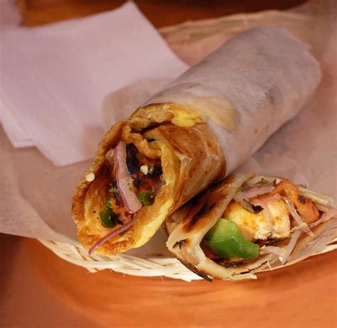 Kati Rolls At The Kati Roll Company Indian Food Recipes Food Food Street