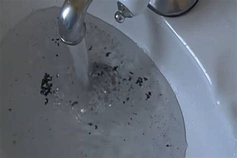 Why Is Black Stuff Coming Out Of Faucet Is It Safe To Use