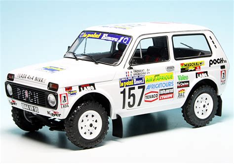 Lada Niva Rallye Paris Dakar 1983 Racing Cars 1 18 Solido Peter