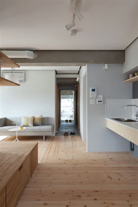 Pretty small japanese style house plans house style and sumber : Two Apartments In Modern Minimalist Japanese Style ...