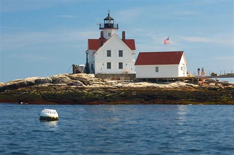 Maine Lighthouse Vacations Cuckolds Light Boothbay Harbor