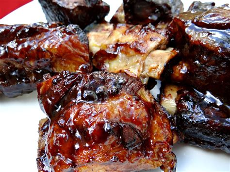 If you are braising or slow cooking, it's fine to use bbq sauce as a marinade. Braised and Grilled Beef Short Ribs with Sticky, Spicy ...