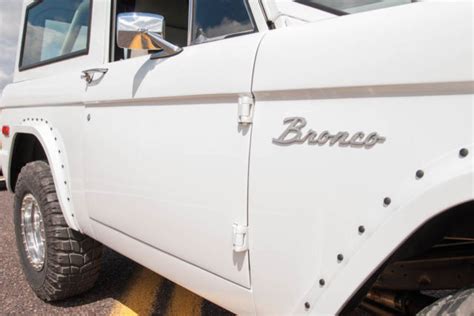 1974 Ford Bronco Frame Off Restoration 302 V8 Powder Coated Frame