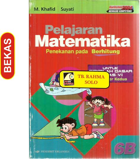 Pelajaran Matematika Sd Kelas 1 Sampai 6
