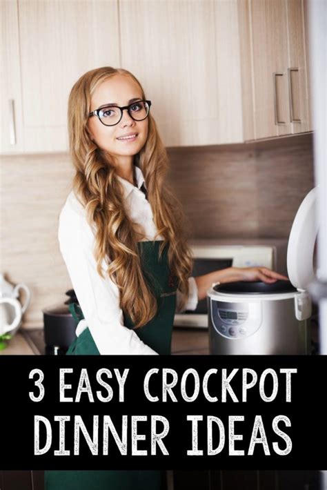 Now here s a healthy beef short ribs slow cooker recipe you can serve to company even on a holiday. Three Easy Crockpot Dinner Ideas Your Family Will Love