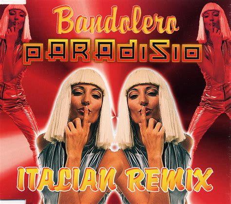 Paradisio Bandolero Italian Remix 1998 Cd Discogs