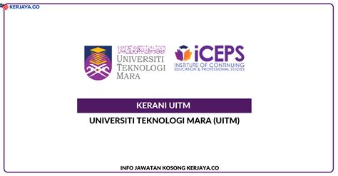 Jawatan kosong terkini bank kerjasama rakyat malaysia berhad ogos 2018. Jawatan Kosong Terkini Kerani UiTM • Kerja Kosong Kerajaan ...