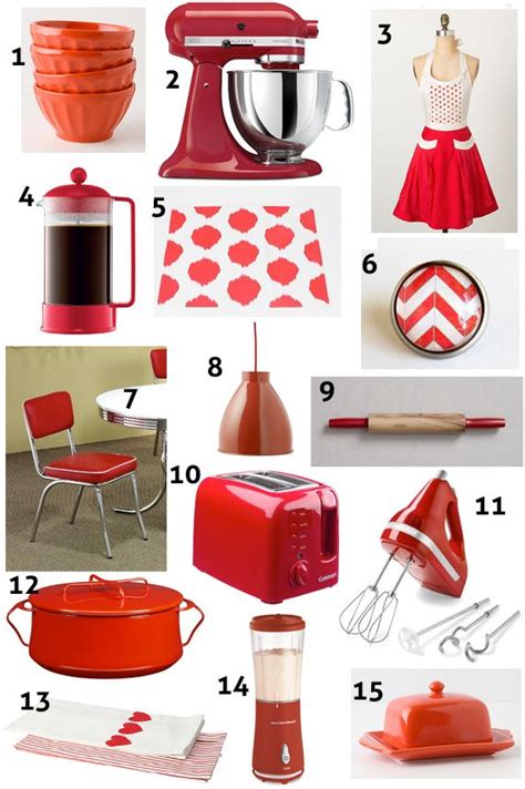 Последние твиты от red home decor (@redhomedecor). kitchen accents and accessories | red kitchen decor ideas ...