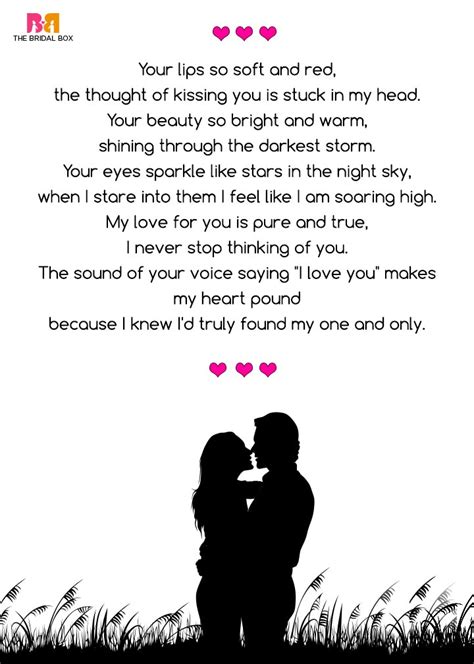 Sweet Love Poems To A Girl